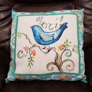 Retired Limited Edition Artist Julia Minasian Pillow